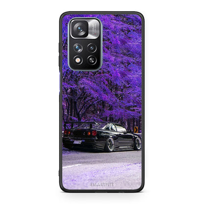 Xiaomi Redmi Note 11 Pro / 11 Pro+ Super Car Θήκη Αγίου Βαλεντίνου από τη Smartfits με σχέδιο στο πίσω μέρος και μαύρο περίβλημα | Smartphone case with colorful back and black bezels by Smartfits