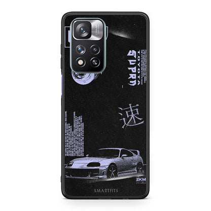 Xiaomi Redmi Note 11 Pro / 11 Pro+ Tokyo Drift Θήκη Αγίου Βαλεντίνου από τη Smartfits με σχέδιο στο πίσω μέρος και μαύρο περίβλημα | Smartphone case with colorful back and black bezels by Smartfits
