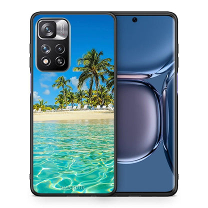 Θήκη Xiaomi Redmi Note 11 Pro / 11 Pro+ Tropical Vibes από τη Smartfits με σχέδιο στο πίσω μέρος και μαύρο περίβλημα | Xiaomi Redmi Note 11 Pro / 11 Pro+ Tropical Vibes case with colorful back and black bezels
