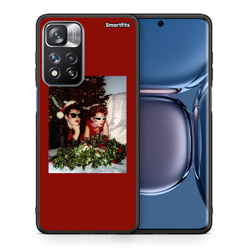 Θήκη Xiaomi Redmi Note 11 Pro/11 Pro+ Waiting For Xmas από τη Smartfits με σχέδιο στο πίσω μέρος και μαύρο περίβλημα | Xiaomi Redmi Note 11 Pro/11 Pro+ Waiting For Xmas case with colorful back and black bezels