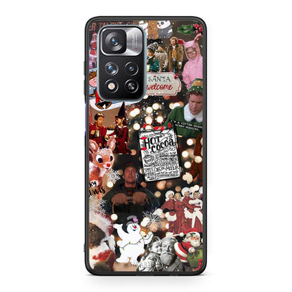 Xiaomi Redmi Note 11 Pro / 11 Pro+ Xmas Movies Χριστουγεννιάτικη Θήκη από τη Smartfits με σχέδιο στο πίσω μέρος και μαύρο περίβλημα | Smartphone case with colorful back and black bezels by Smartfits