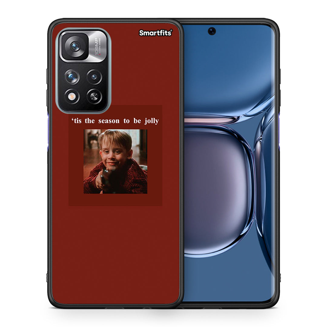 Θήκη Xiaomi Redmi Note 11 Pro/11 Pro+ Xmas Ultimate Spirit από τη Smartfits με σχέδιο στο πίσω μέρος και μαύρο περίβλημα | Xiaomi Redmi Note 11 Pro/11 Pro+ Xmas Ultimate Spirit case with colorful back and black bezels