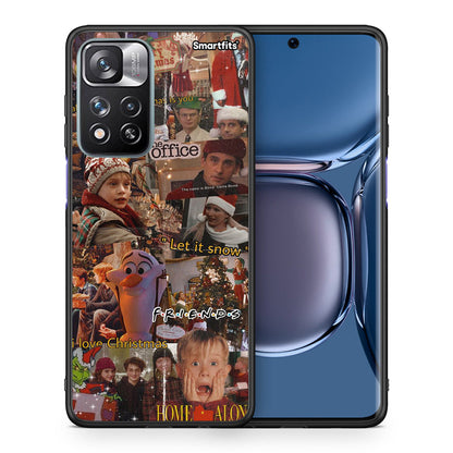 Θήκη Xiaomi Redmi Note 11 Pro/11 Pro+ Xmas Wishes από τη Smartfits με σχέδιο στο πίσω μέρος και μαύρο περίβλημα | Xiaomi Redmi Note 11 Pro/11 Pro+ Xmas Wishes case with colorful back and black bezels