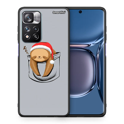 Θήκη Xiaomi Redmi Note 11 Pro/11 Pro+ Xmas Zzzz από τη Smartfits με σχέδιο στο πίσω μέρος και μαύρο περίβλημα | Xiaomi Redmi Note 11 Pro/11 Pro+ Xmas Zzzz case with colorful back and black bezels