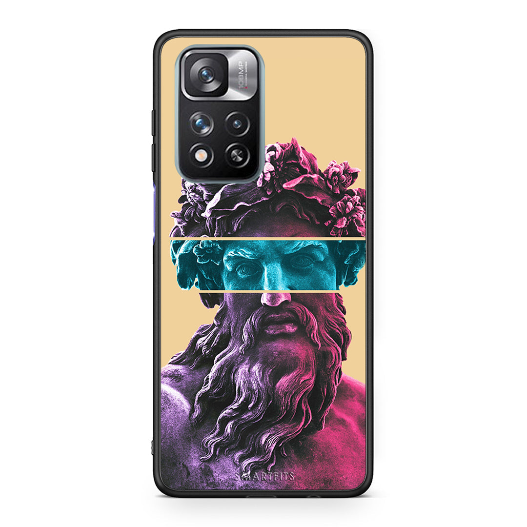 Xiaomi Redmi Note 11 Pro / 11 Pro+ Zeus Art Θήκη Αγίου Βαλεντίνου από τη Smartfits με σχέδιο στο πίσω μέρος και μαύρο περίβλημα | Smartphone case with colorful back and black bezels by Smartfits