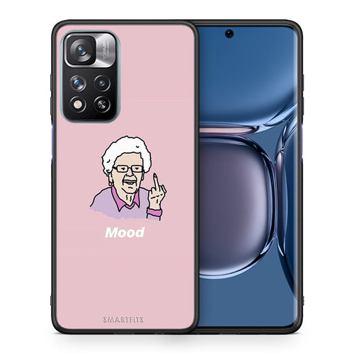 Θήκη Xiaomi Redmi Note 11 Pro/11 Pro+ Mood PopArt από τη Smartfits με σχέδιο στο πίσω μέρος και μαύρο περίβλημα | Xiaomi Redmi Note 11 Pro/11 Pro+ Mood PopArt case with colorful back and black bezels