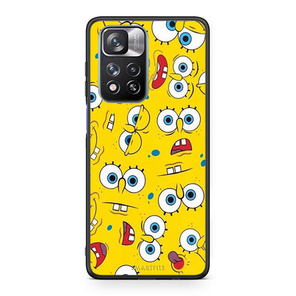 4 - Xiaomi Redmi Note 11 Pro/11 Pro+ Sponge PopArt case, cover, bumper