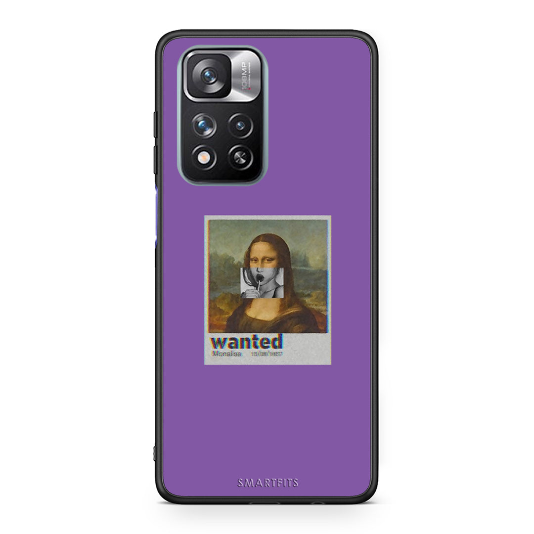 4 - Xiaomi Redmi Note 11 Pro/11 Pro+ Monalisa Popart case, cover, bumper