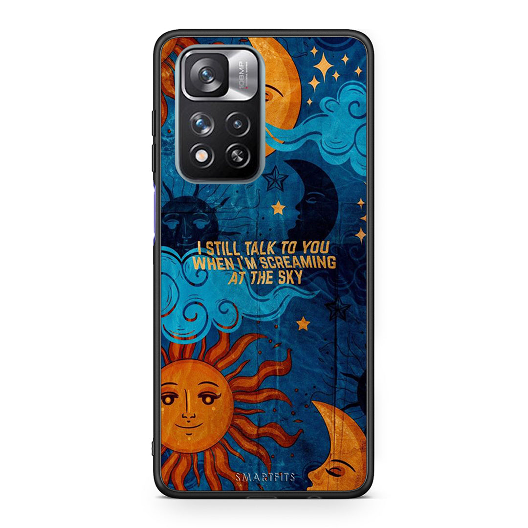 Xiaomi Redmi Note 11 Pro/11 Pro+ Screaming Sky θήκη από τη Smartfits με σχέδιο στο πίσω μέρος και μαύρο περίβλημα | Smartphone case with colorful back and black bezels by Smartfits