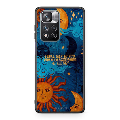 Xiaomi Redmi Note 11 Pro/11 Pro+ Screaming Sky θήκη από τη Smartfits με σχέδιο στο πίσω μέρος και μαύρο περίβλημα | Smartphone case with colorful back and black bezels by Smartfits