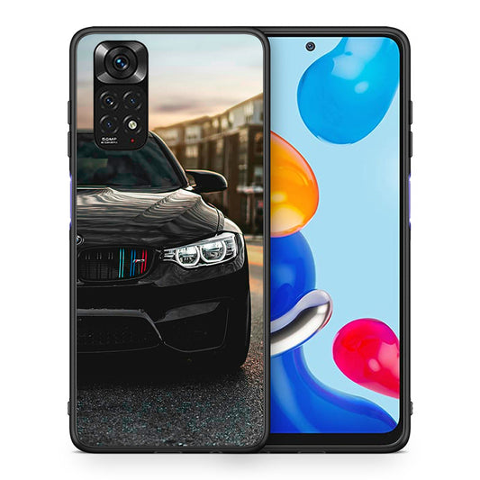 Θήκη Xiaomi Redmi Note 11 M3 Racing από τη Smartfits με σχέδιο στο πίσω μέρος και μαύρο περίβλημα | Xiaomi Redmi Note 11 M3 Racing case with colorful back and black bezels