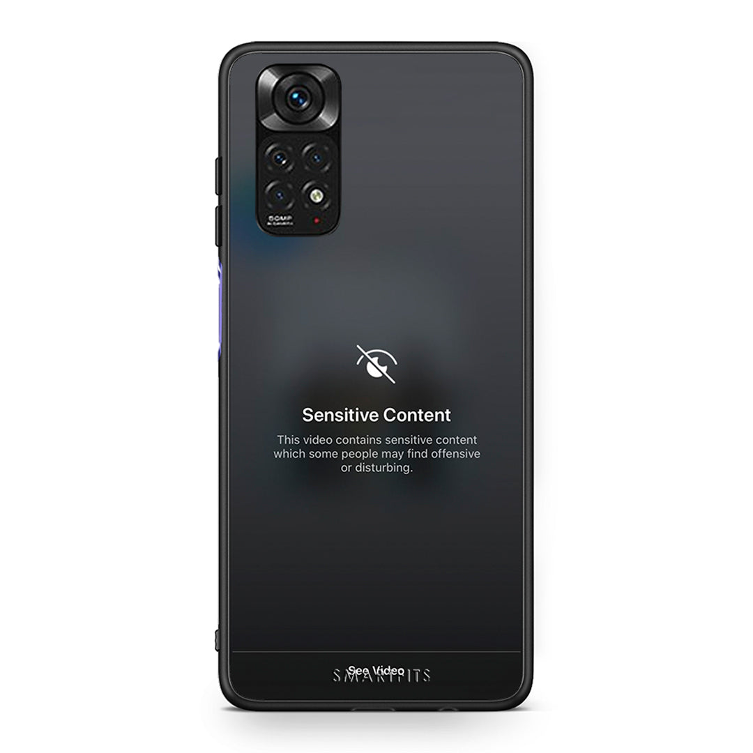 Xiaomi Redmi Note 11 Sensitive Content θήκη από τη Smartfits με σχέδιο στο πίσω μέρος και μαύρο περίβλημα | Smartphone case with colorful back and black bezels by Smartfits