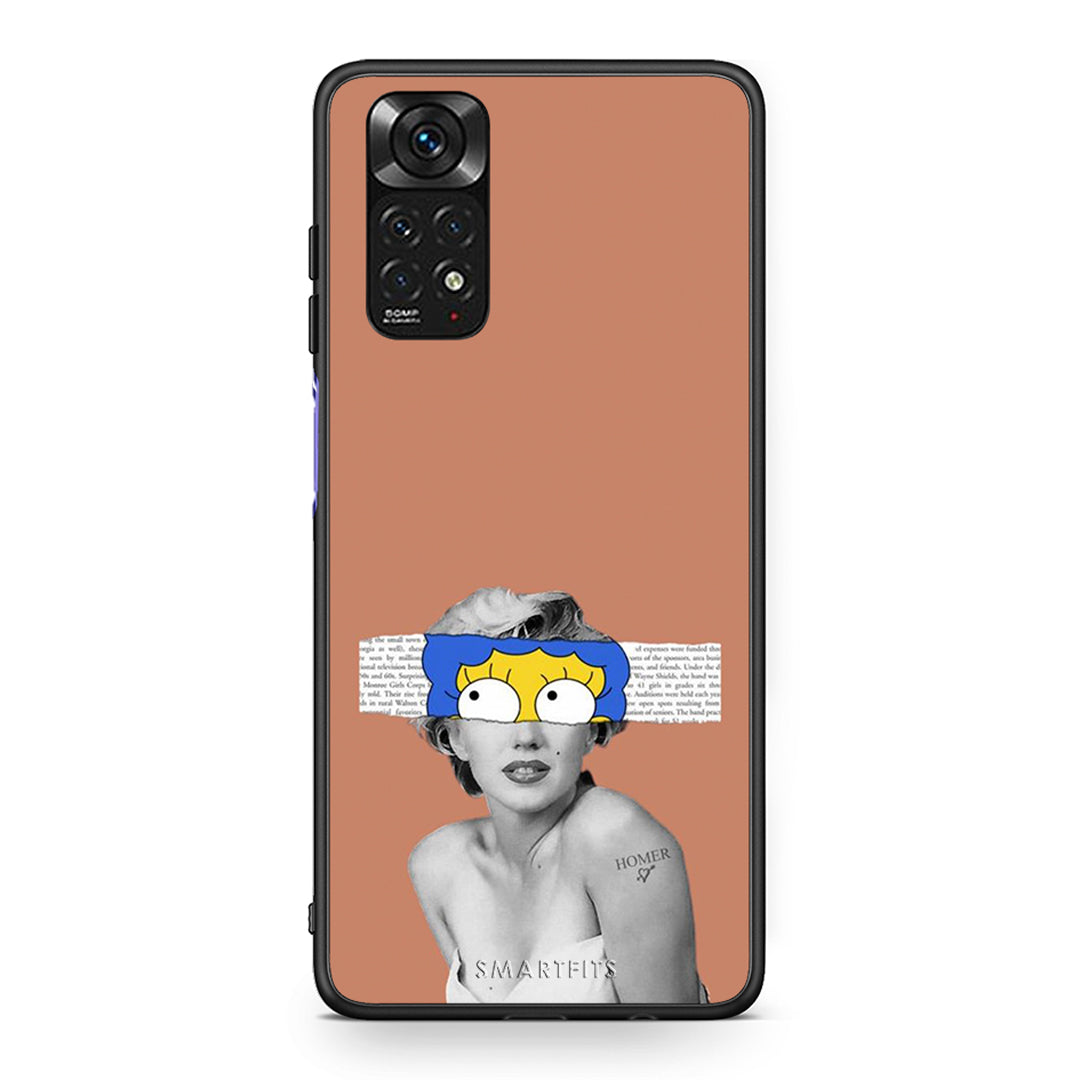 Xiaomi Redmi Note 11 Sim Merilyn θήκη από τη Smartfits με σχέδιο στο πίσω μέρος και μαύρο περίβλημα | Smartphone case with colorful back and black bezels by Smartfits