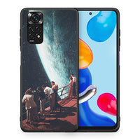 Thumbnail for Θήκη Xiaomi Redmi Note 11 Surreal View από τη Smartfits με σχέδιο στο πίσω μέρος και μαύρο περίβλημα | Xiaomi Redmi Note 11 Surreal View case with colorful back and black bezels