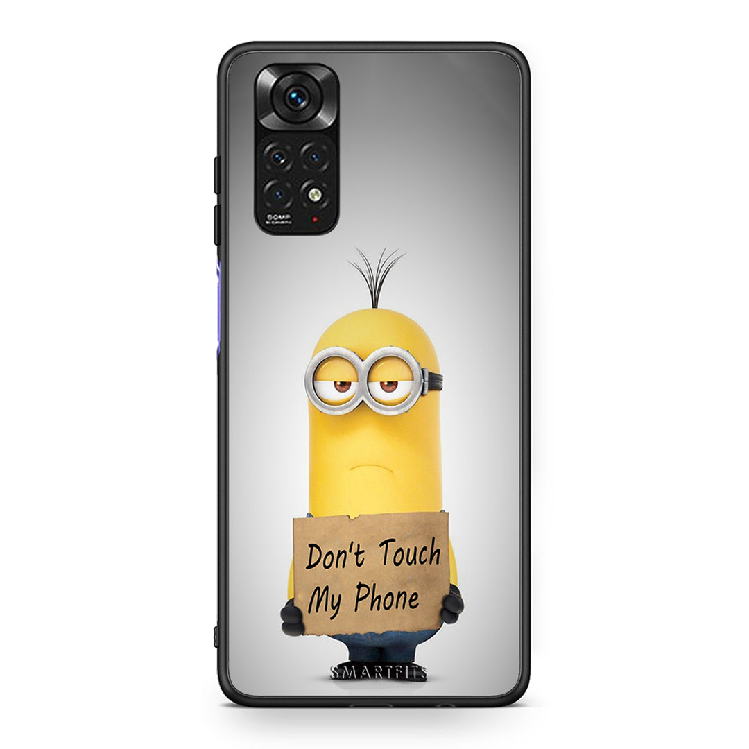 4 - Xiaomi Redmi Note 11 Minion Text case, cover, bumper