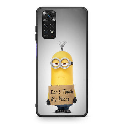 4 - Xiaomi Redmi Note 11 Minion Text case, cover, bumper