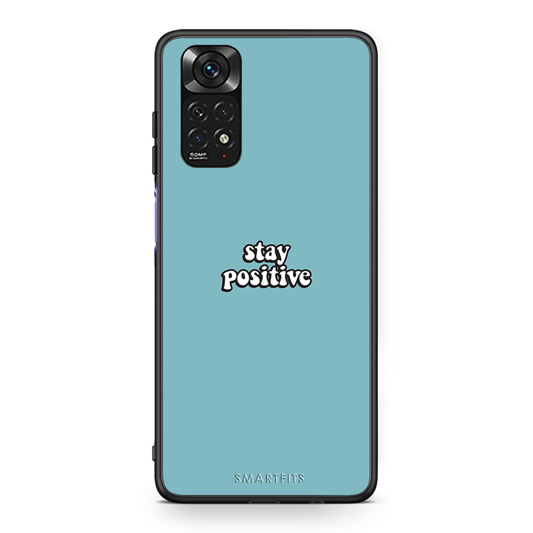 4 - Xiaomi Redmi Note 11 Positive Text case, cover, bumper