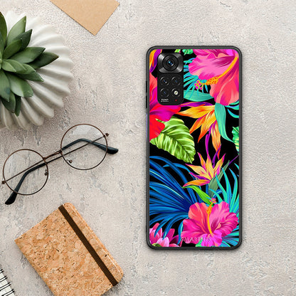 Tropical Flowers - Xiaomi Redmi Note 11 4G / 11S 4G θήκη