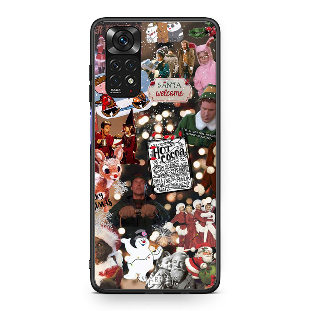 Xiaomi Redmi 10 / Redmi Note 11 4G Xmas Movies Χριστουγεννιάτικη Θήκη από τη Smartfits με σχέδιο στο πίσω μέρος και μαύρο περίβλημα | Smartphone case with colorful back and black bezels by Smartfits