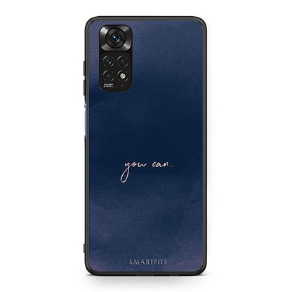 Xiaomi Redmi Note 11 You Can θήκη από τη Smartfits με σχέδιο στο πίσω μέρος και μαύρο περίβλημα | Smartphone case with colorful back and black bezels by Smartfits