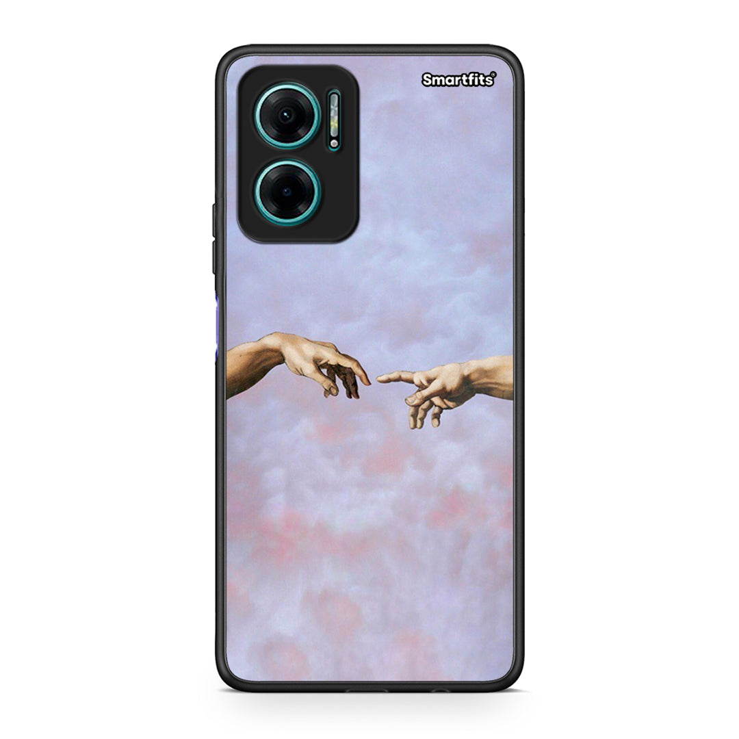 Xiaomi Redmi Note 11E Adam Hand θήκη από τη Smartfits με σχέδιο στο πίσω μέρος και μαύρο περίβλημα | Smartphone case with colorful back and black bezels by Smartfits