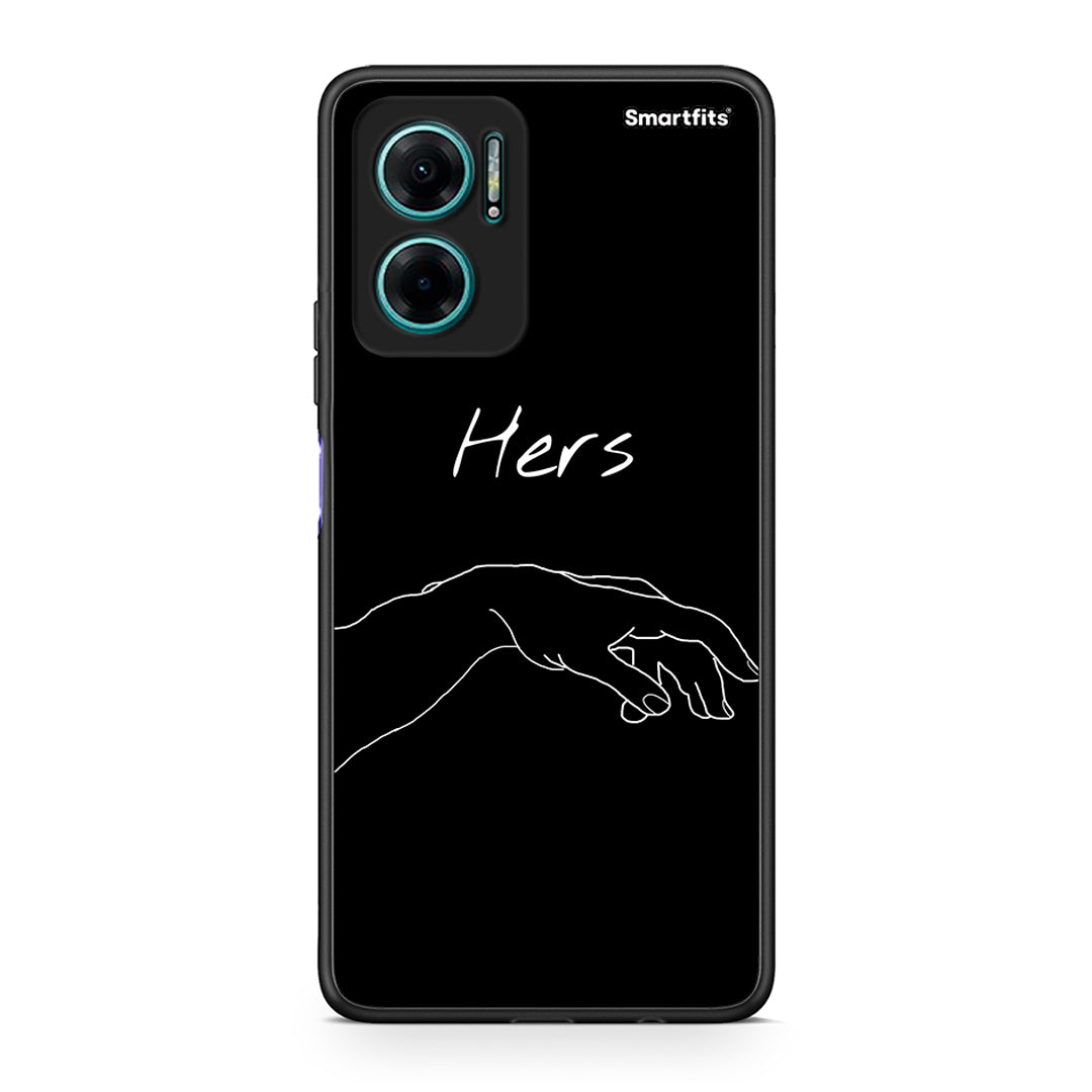 Xiaomi Redmi Note 11E Aeshetic Love 1 Θήκη Αγίου Βαλεντίνου από τη Smartfits με σχέδιο στο πίσω μέρος και μαύρο περίβλημα | Smartphone case with colorful back and black bezels by Smartfits