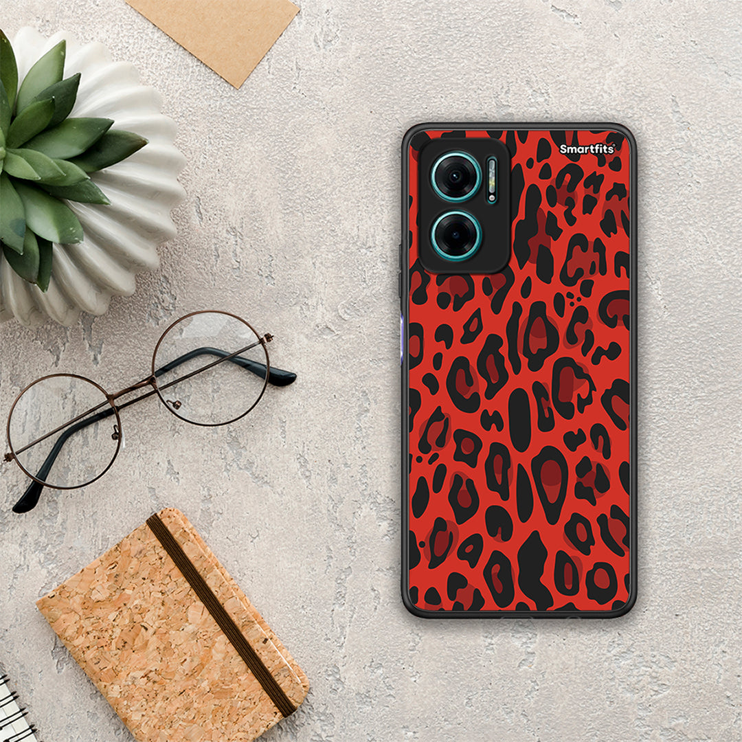 Animal Red Leopard - Xiaomi Redmi Note 11E θήκη