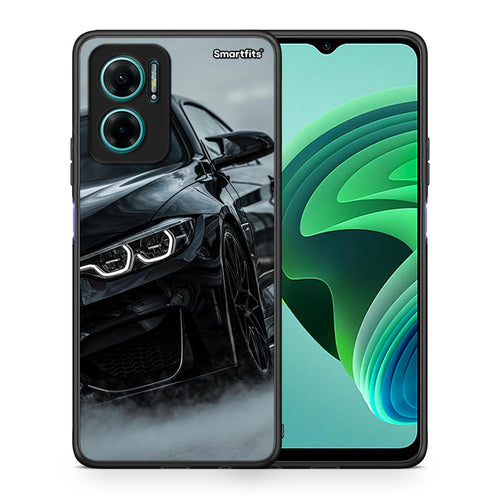 Θήκη Xiaomi Redmi Note 11E Black BMW από τη Smartfits με σχέδιο στο πίσω μέρος και μαύρο περίβλημα | Xiaomi Redmi Note 11E Black BMW case with colorful back and black bezels
