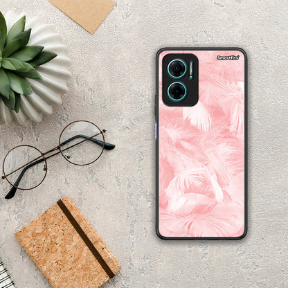 Boho Pink Feather - Xiaomi Redmi Note 11E θήκη