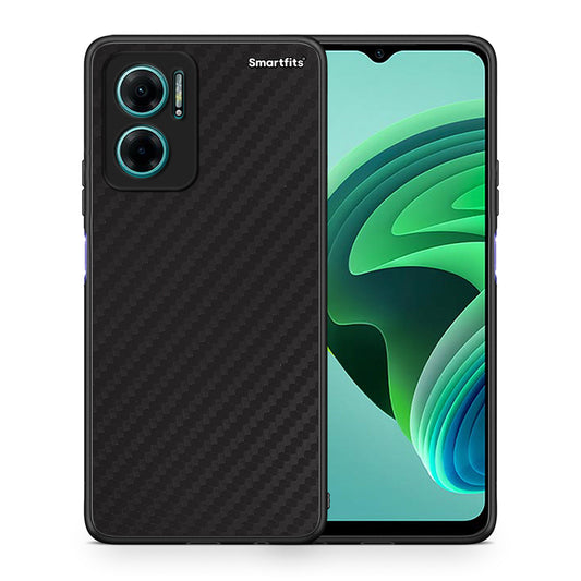 Θήκη Xiaomi Redmi Note 11E Carbon Black από τη Smartfits με σχέδιο στο πίσω μέρος και μαύρο περίβλημα | Xiaomi Redmi Note 11E Carbon Black case with colorful back and black bezels