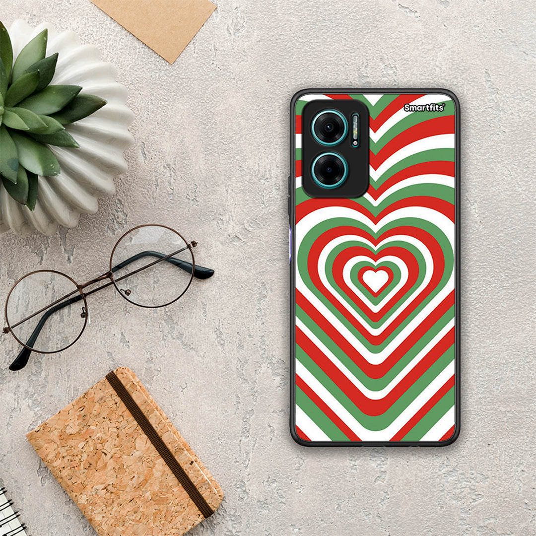 Christmas Hearts - Xiaomi Redmi Note 11E θήκη