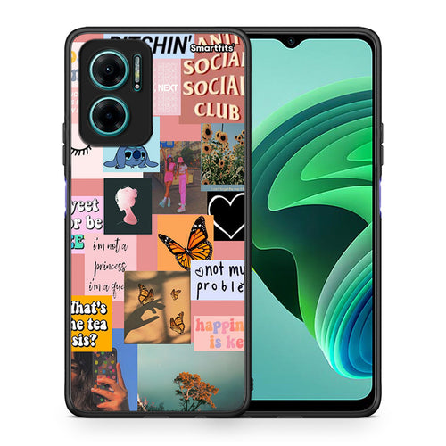 Collage Bitchin - Xiaomi Redmi Note 11E θήκη