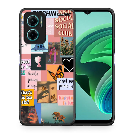 Collage Bitchin - Xiaomi Redmi Note 11E θήκη