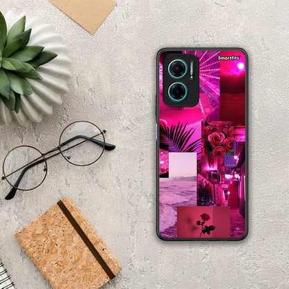 Collage Red Roses - Xiaomi Redmi Note 11E θήκη