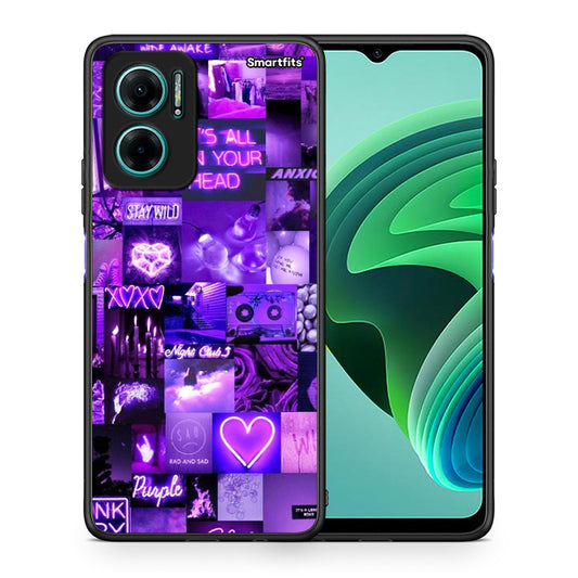 Collage Stay Wild - Xiaomi Redmi Note 11E θήκη