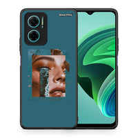 Thumbnail for Θήκη Xiaomi Redmi Note 11E Cry An Ocean από τη Smartfits με σχέδιο στο πίσω μέρος και μαύρο περίβλημα | Xiaomi Redmi Note 11E Cry An Ocean case with colorful back and black bezels