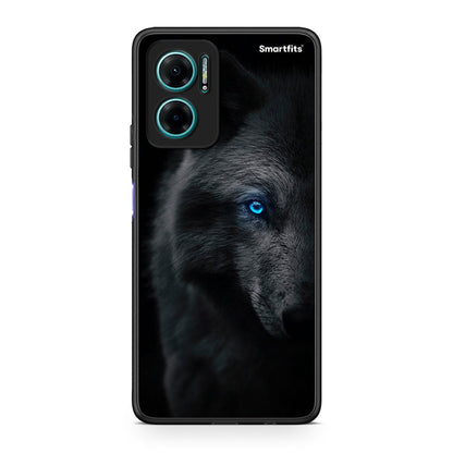 Xiaomi Redmi Note 11E Dark Wolf θήκη από τη Smartfits με σχέδιο στο πίσω μέρος και μαύρο περίβλημα | Smartphone case with colorful back and black bezels by Smartfits