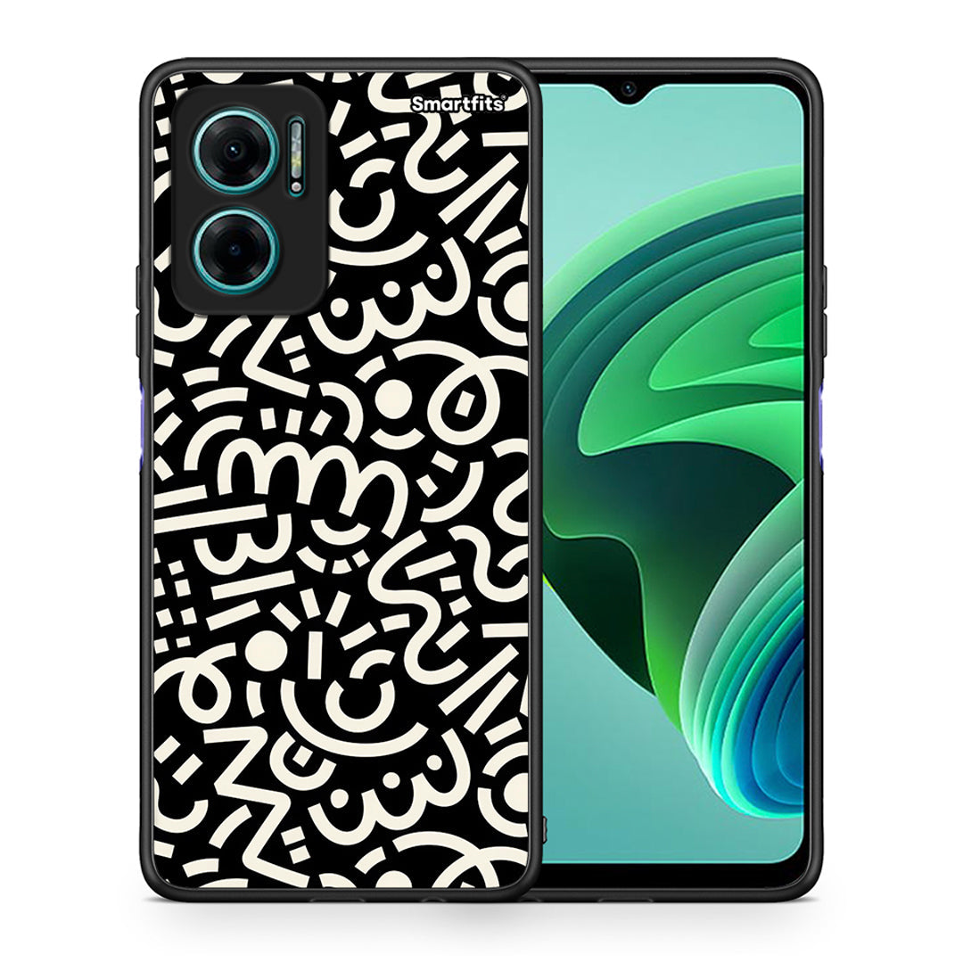 Doodle Art - Xiaomi Redmi Note 11E θήκη