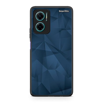 39 - Xiaomi Redmi Note 11E Blue Abstract Geometric case, cover, bumper