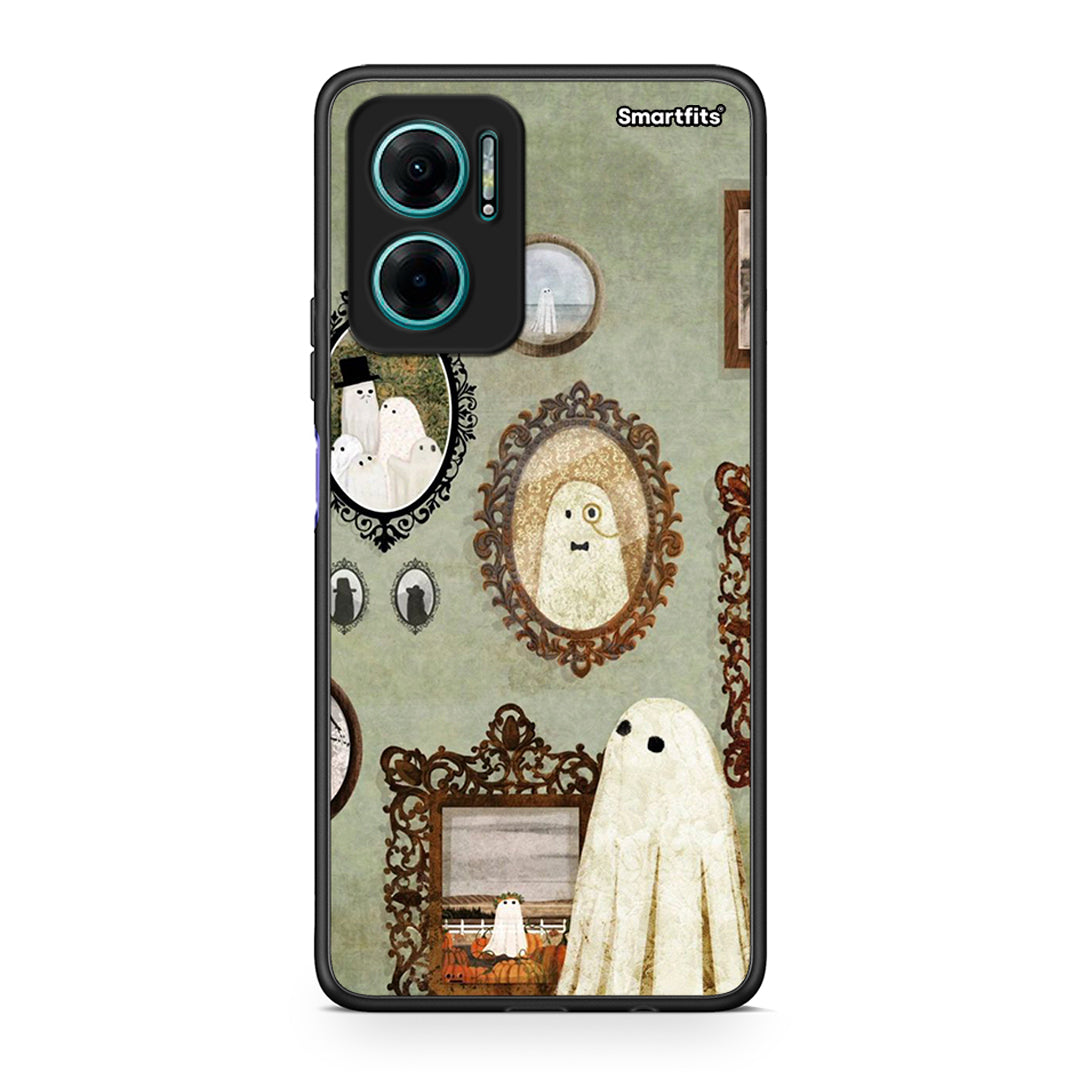 Xiaomi Redmi Note 11E Halloween Ghost Season Θήκη από τη Smartfits με σχέδιο στο πίσω μέρος και μαύρο περίβλημα | Smartphone case with colorful back and black bezels by Smartfits