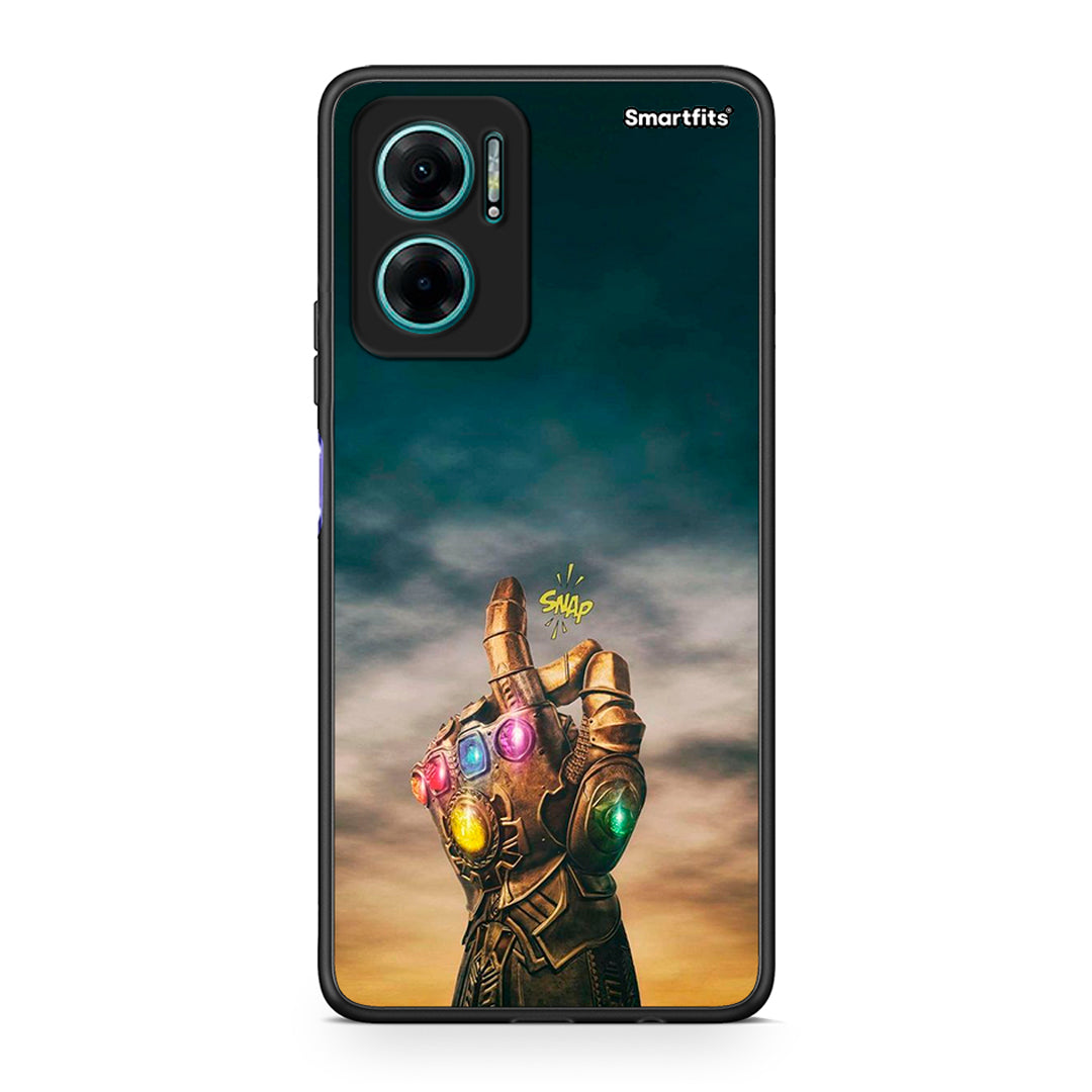 Xiaomi Redmi Note 11E Infinity Snap θήκη από τη Smartfits με σχέδιο στο πίσω μέρος και μαύρο περίβλημα | Smartphone case with colorful back and black bezels by Smartfits