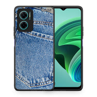 Thumbnail for Θήκη Xiaomi Redmi Note 11E Jeans Pocket από τη Smartfits με σχέδιο στο πίσω μέρος και μαύρο περίβλημα | Xiaomi Redmi Note 11E Jeans Pocket case with colorful back and black bezels