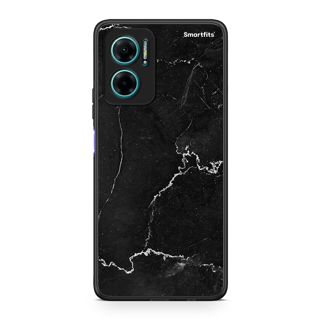 Xiaomi Redmi Note 11E Marble Black θήκη από τη Smartfits με σχέδιο στο πίσω μέρος και μαύρο περίβλημα | Smartphone case with colorful back and black bezels by Smartfits