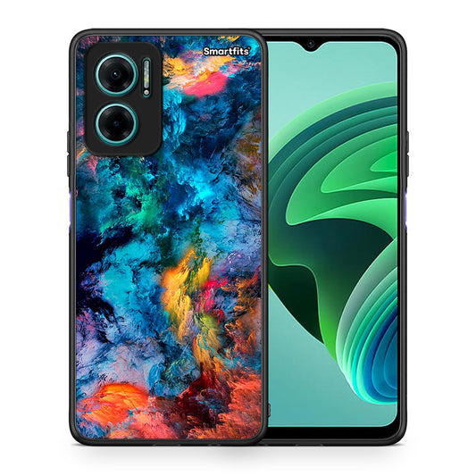 Θήκη Xiaomi Redmi Note 11E Crayola Paint από τη Smartfits με σχέδιο στο πίσω μέρος και μαύρο περίβλημα | Xiaomi Redmi Note 11E Crayola Paint case with colorful back and black bezels