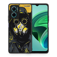 Thumbnail for Θήκη Xiaomi Redmi Note 11E Mask PopArt από τη Smartfits με σχέδιο στο πίσω μέρος και μαύρο περίβλημα | Xiaomi Redmi Note 11E Mask PopArt case with colorful back and black bezels