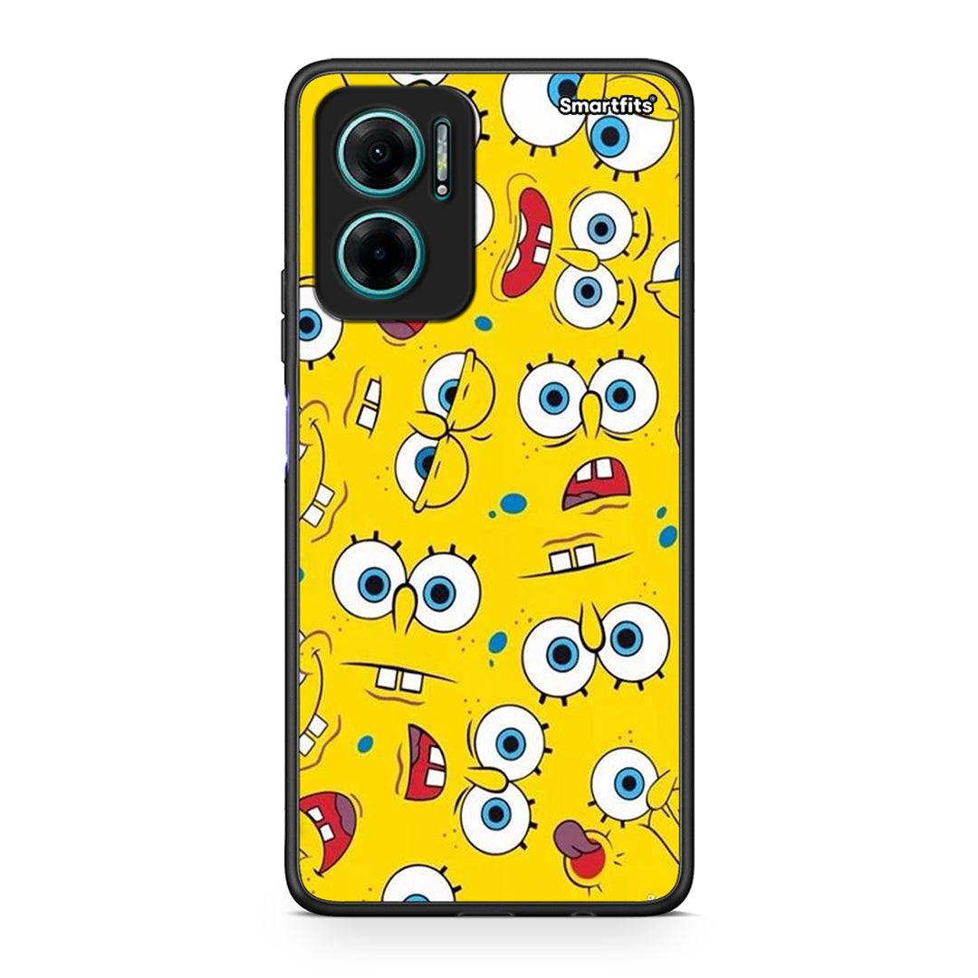 4 - Xiaomi Redmi Note 11E Sponge PopArt case, cover, bumper