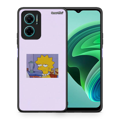 Θήκη Xiaomi Redmi Note 11E So Happy από τη Smartfits με σχέδιο στο πίσω μέρος και μαύρο περίβλημα | Xiaomi Redmi Note 11E So Happy case with colorful back and black bezels