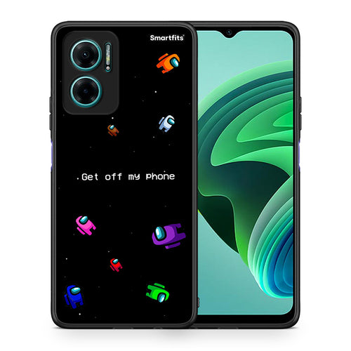 Θήκη Xiaomi Redmi Note 11E AFK Text από τη Smartfits με σχέδιο στο πίσω μέρος και μαύρο περίβλημα | Xiaomi Redmi Note 11E AFK Text case with colorful back and black bezels