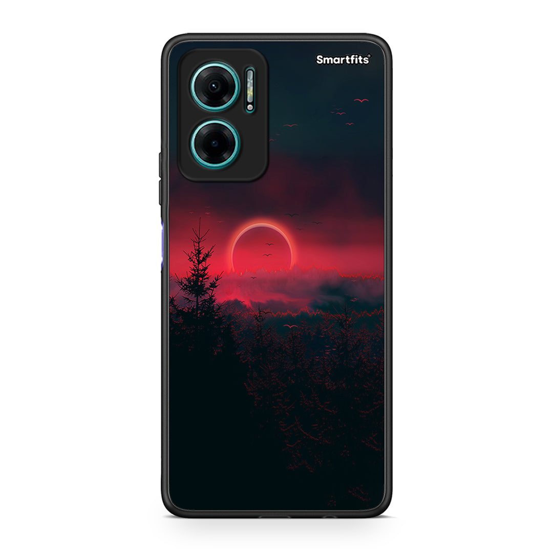 4 - Xiaomi Redmi Note 11E Sunset Tropic case, cover, bumper
