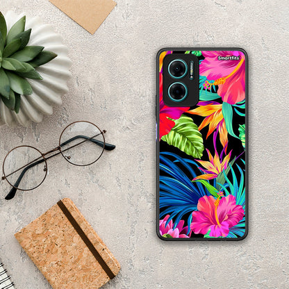 Tropical Flowers - Xiaomi Redmi Note 11E θήκη